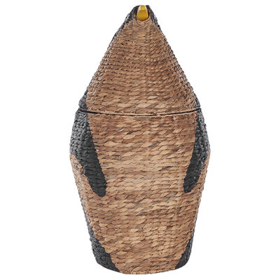 Water Hyacinth Wicker Penguin Basket Natural HADZABE
