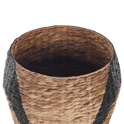 Water Hyacinth Wicker Penguin Basket Natural HADZABE