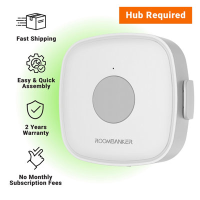 Water Leak Detector: Precision Monitoring, IP66, Hub Required