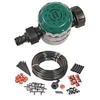 Water Manual Hose Timer Auto Watering Hozelock Compatible & Micro Irrigation Kit