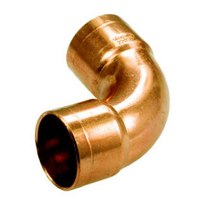 Water Pipe Fitting Elbow Copper Connector Solder Female x Female 18mm Diameter