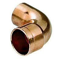 Water Pipe Fitting Elbow Copper Connector Solder Male x Female 15mm Diameter