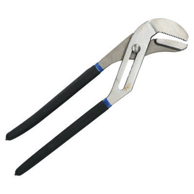 Water pump pliers pipe wrench grips 16in / 400mm plumbers gas