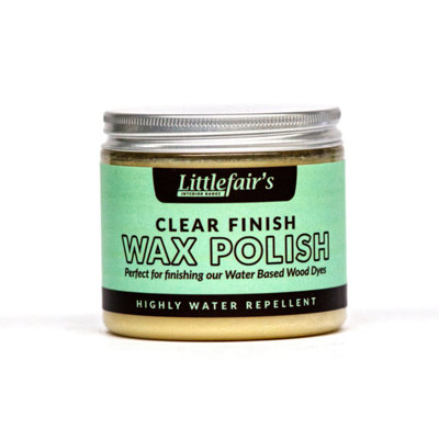 Water Repellent Wax Polish - Clear Finish - 200ml - Littlefair's