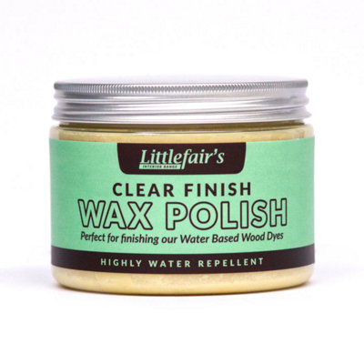 Water Repellent Wax Polish - Clear Finish - 500ml - Littlefair's