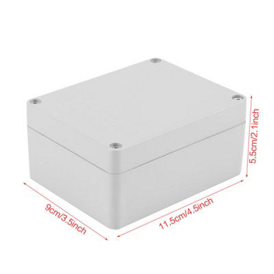Water resistant IP65 ABS Electrical Project Box Enclosure Instrument ...