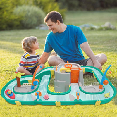 Water Surfing Adventure Playset , Interactive Water Table with Floating ...