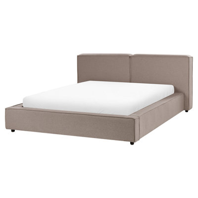 Waterbed Fabric LINARDS 160 x 200 cm (EU King Size) Light Brown