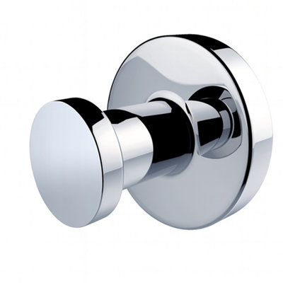 Waterbury Single Robe Hook - Chrome