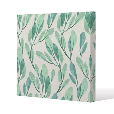 Curated visual reference: Watercolor Botanical Canvas Print 127 X 127 X 4Cm Photo Inspiration