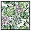 Watercolour botanical leaves (Picutre Frame) / 12x12" / Oak