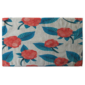 Watercolour floral pattern (Bath Towel) / Default Title