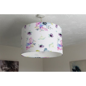 Watercolour Flowers (Ceiling & Lamp Shade) / 25cm x 22cm / Lamp Shade