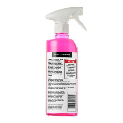 Waterless Wash & Wax Fast & Easy Car Wax CarPlan No.1 Super Dri Spray 600ml x12 - 7