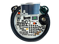 WaterMate Pro - Automatic solar powered greenhouse and polytunnel watering with garden hose connector,  suitable for up to 40m2.