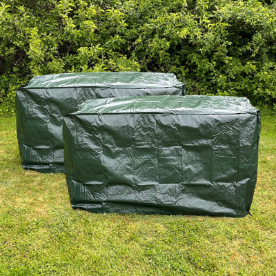 Waterproof 3 Seater Garden Bench Cover (1.6m) Set of 2 DIY at B&Q