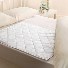 Waterproof Bed Pad - Premium Quality Machine Washable Incontinence Mat - Diamond Quilted Mattress and Bed Sheet Protector