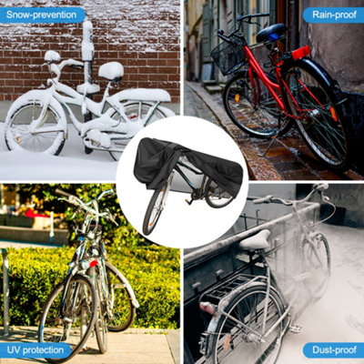 Waterproof Bicycle Cover for Outdoor Protection Against Rain, Sun, and Dust for Mountain and Road Bikes
