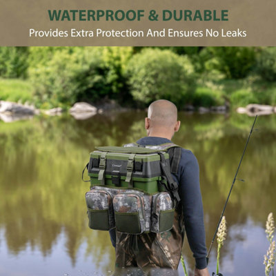 Waterproof Camouflage Waders for Fishing, Farming & Outdoor Work