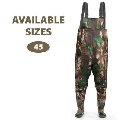 Waterproof Camouflage Waders for Fishing, Farming & Outdoor Work