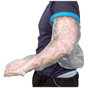 Waterproof Cast and Bandage Protector - Adult Long Arm - Bathroom Washing Aid