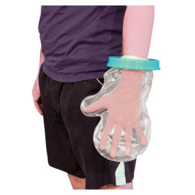 Waterproof Cast and Bandage Protector - Suits Adult Hand - Bathroom Washing Aid