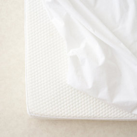 Waterproof Fitted Mattress Protector - Cot (120 x 60cm)