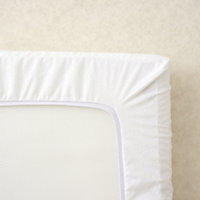 Waterproof Fitted Mattress Protector - Large Cot Bed (160 x 80cm)