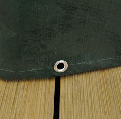 Waterproof Green Cantilever Parasol Garden Furniture Cover (2.4m)