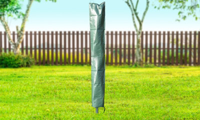 Rotary washing line online rain cover