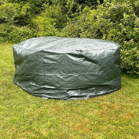 Waterproof Large Oval Patio Garden Furniture Cover (2.78m)