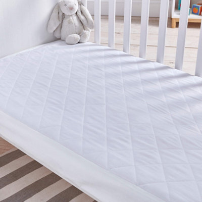 Waterproof Mattress Protector Silentnight Cot Sheet Fitted Anti Allergy Cover