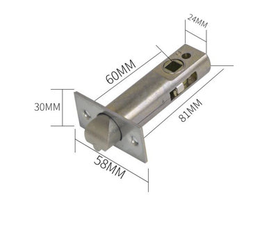 Waterproof Mechanical Single Button Latch Lock With Password, No Power ...