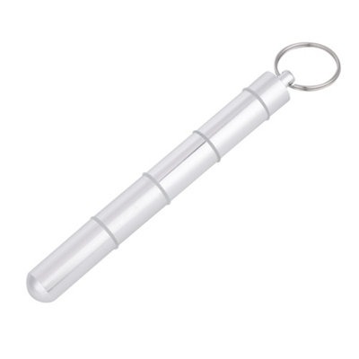 Waterproof Mini Portable Pill Box with Keychain - Includes 5 Cases for Medication Storage