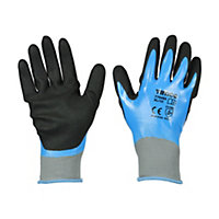 Waterproof Nitrile Palm Gloves XL (Size 10)