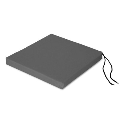 Waterproof Outdoor Fabrics Chairpad 40 x 40 x 4CM - DARK GREY - 3