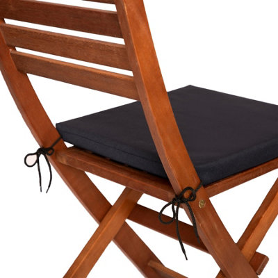 Waterproof Outdoor Fabrics Chairpad 50 x 44 x 4CM - DARK BLUE - 7