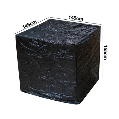 Waterproof Pallet Storage Cover 145x145x155cm Outdoor Protective Heavy ...