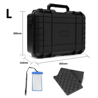 Waterproof Protective Hard Carry Flight Case Camera Equipment Storage Secure Box