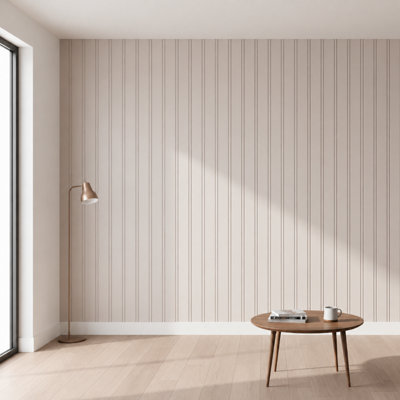 Waterproof PVC Wall Panels In Light Grey 30 X 240CM 8 Pack Decorative ...