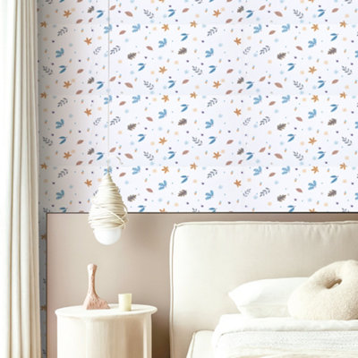 Waterproof PVC Wall Stickers 10 Pieces 30x60 cm