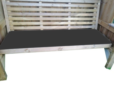 Waterproof Seat Pads Double Grey Cushion Outdoor Cushion for Garden