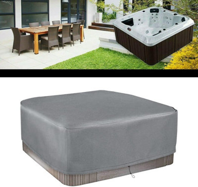 Waterproof square outdoor cover, Spa Protective 210D for Bathtub (220 ...