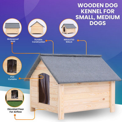 Weatherproof outdoor dog kennel sales