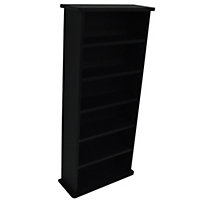 Watsons Chak   222 Cd Or 104 Dvds Bluray Media Storage Shelf Unit  Black