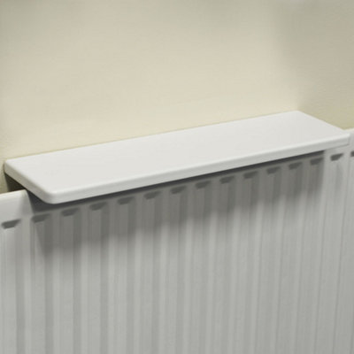 Watsons Chunky Over Radiator Shelf 60cm 2ft White | DIY at Bu0026Q