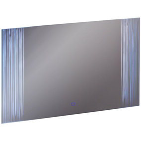Watsons Forest  Led Illuminated 60 X 80cm Rectangular Wall Mirror With Demister And Dimmer