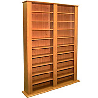Watsons Genesis  Multimedia 1060 Cd  420 Dvds Bluray Storage Shelves  Pine