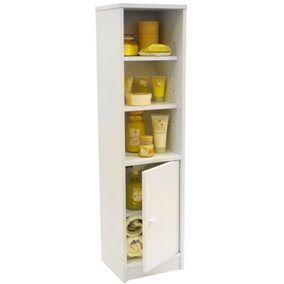 Watsons Jamerson  Compact Storage Cupboard  Bathroom Cabinet With Shelves  White