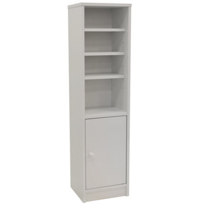 Watsons Jamerson  Compact Storage Cupboard  Bathroom Cabinet With Shelves  White